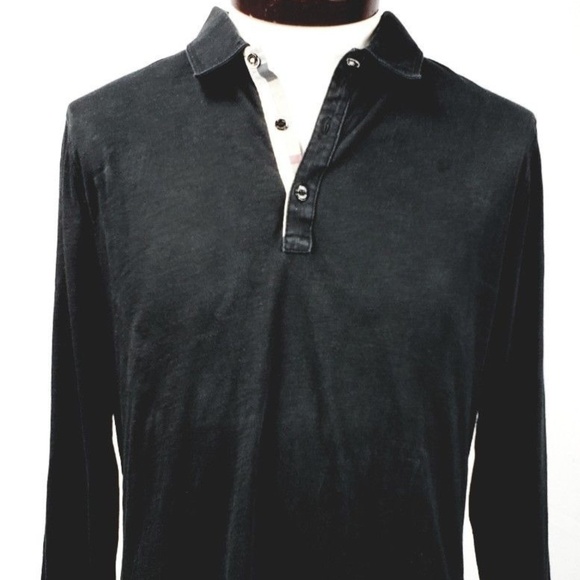 burberry brit long sleeve polo